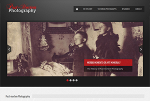 Post-Mortem Photography Website